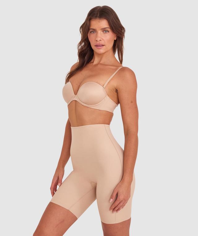 Body Bliss Strapless Push Up Bra - Nude