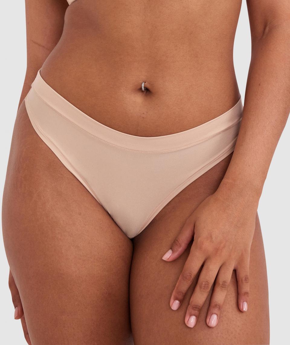 Body Bliss G-String Knicker - Nude