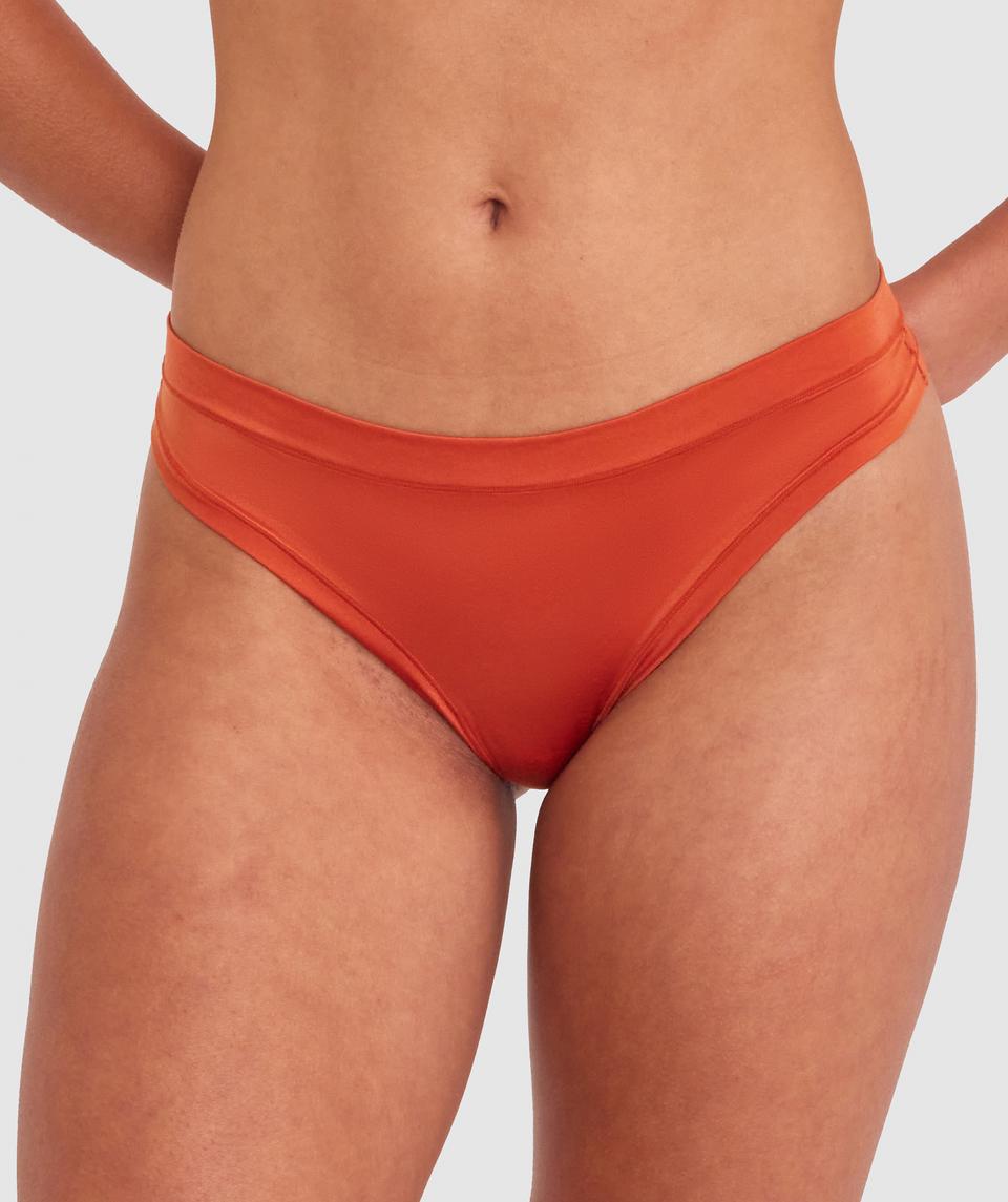 Body Bliss V-String Knicker - Rust