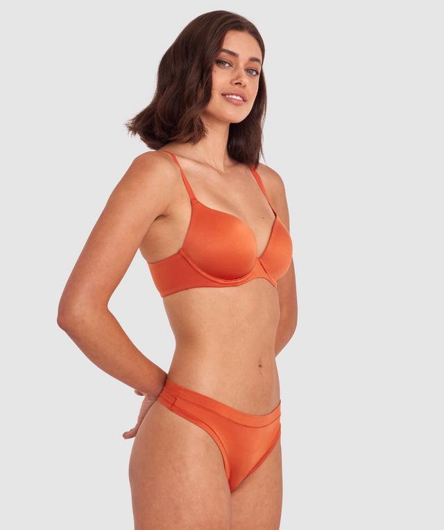 Body Bliss V-String Knicker - Rust