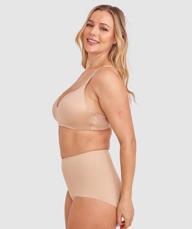 Body Bliss Wirefree Full Cup Bra - Nude