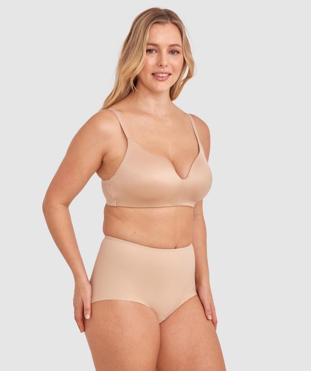 Body Bliss Wirefree Full Cup Bra - Nude