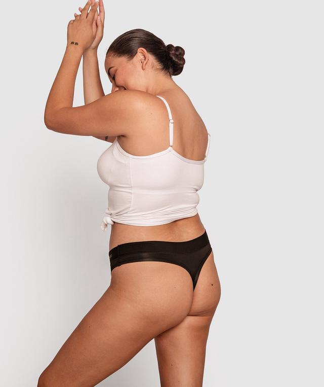 Bonds Bloody Comfy Micro Hi G String Light Coverage  - Black