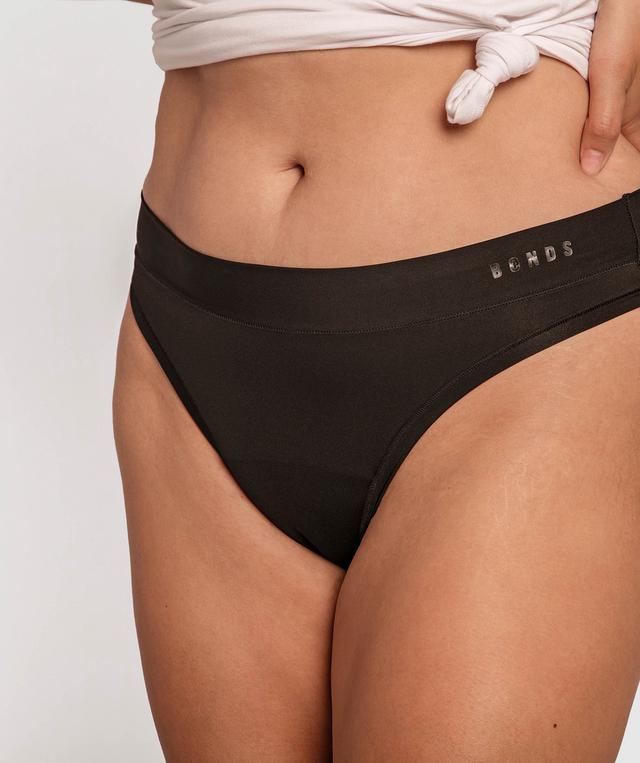 Bonds Bloody Comfy Micro Hi G String Light Coverage  - Black