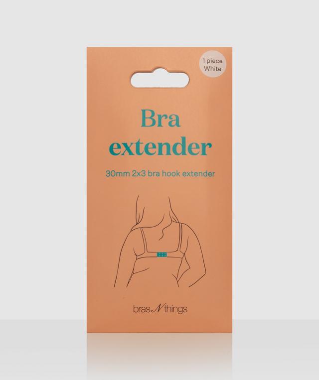 Bra Extender 2X3 Hook - White