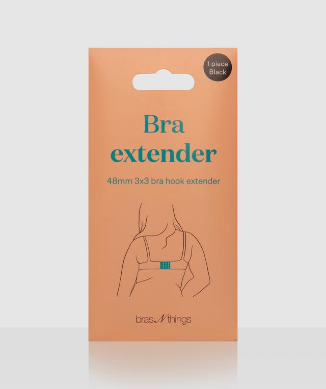 Bra Extender 3X3 Hook - Black