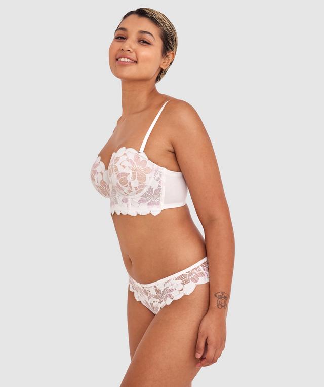 Brooklyn Brazilian Knicker - Ivory