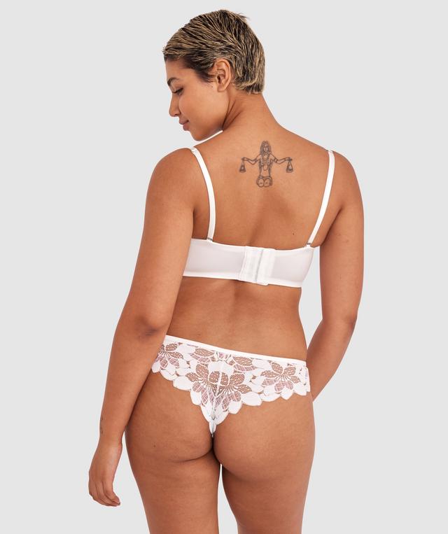 Brooklyn Brazilian Knicker - Ivory