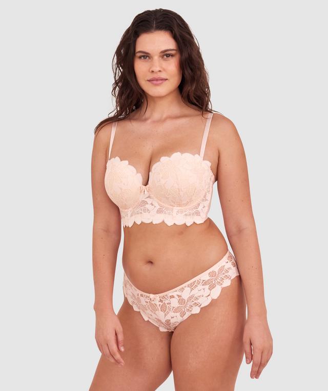 Brooklyn Brazilian Knicker - Oatmeal