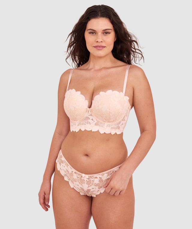 Brooklyn Brazilian Knicker - Oatmeal
