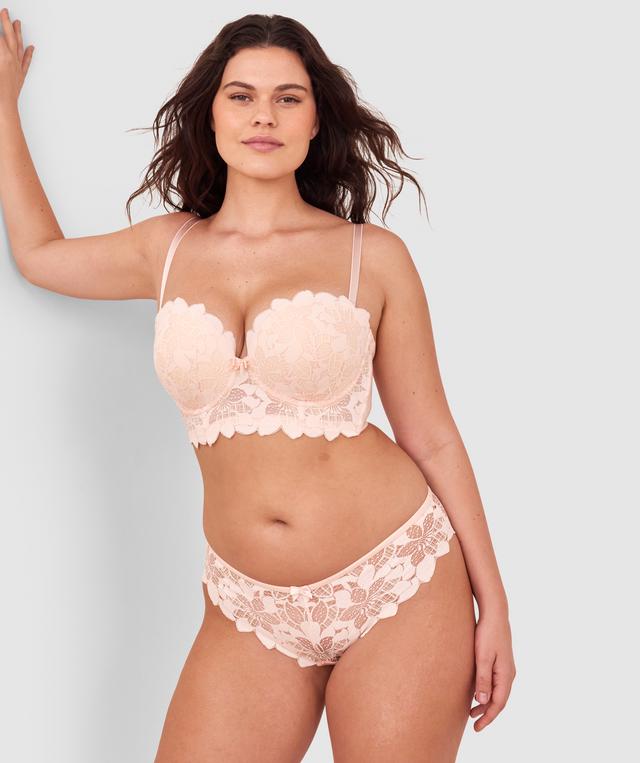 Brooklyn Brazilian Knicker - Oatmeal