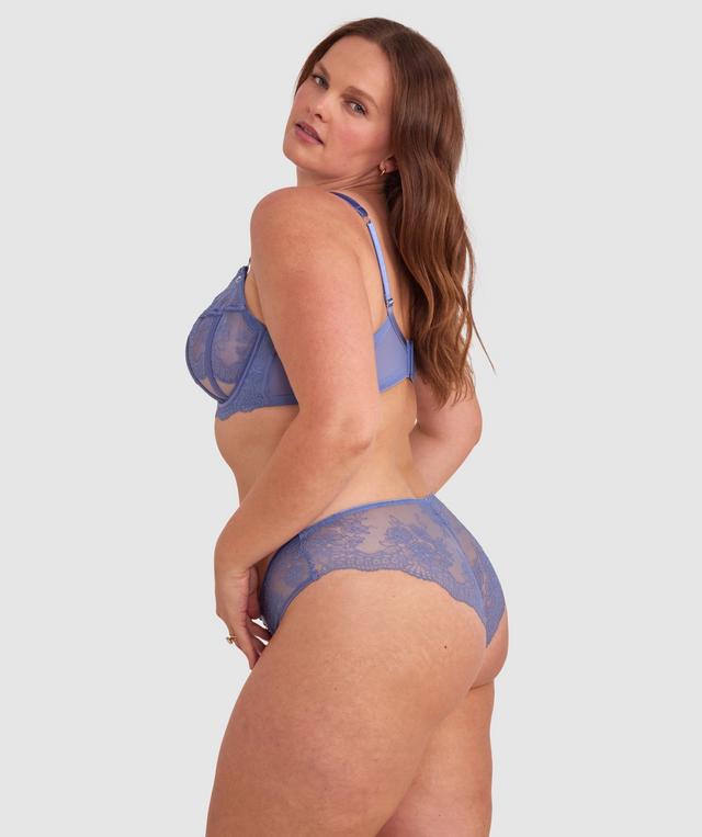 Bryanna Brazilian Knicker - Blue