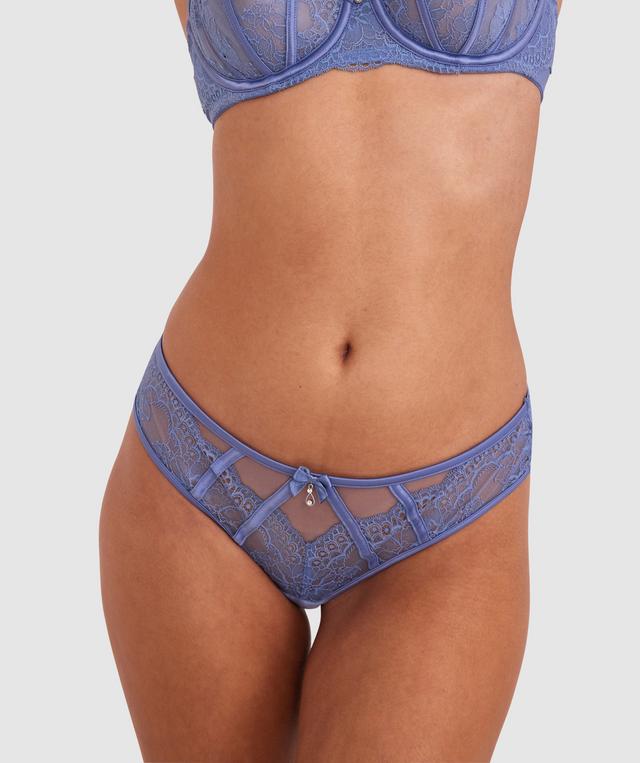 Bryanna Brazilian Knicker - Blue