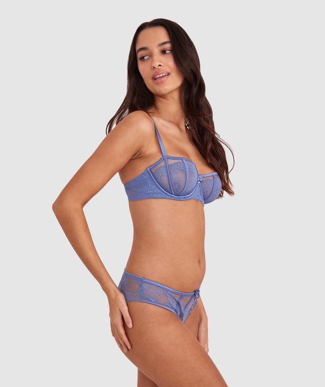 Bryanna Underwire Bra - Blue