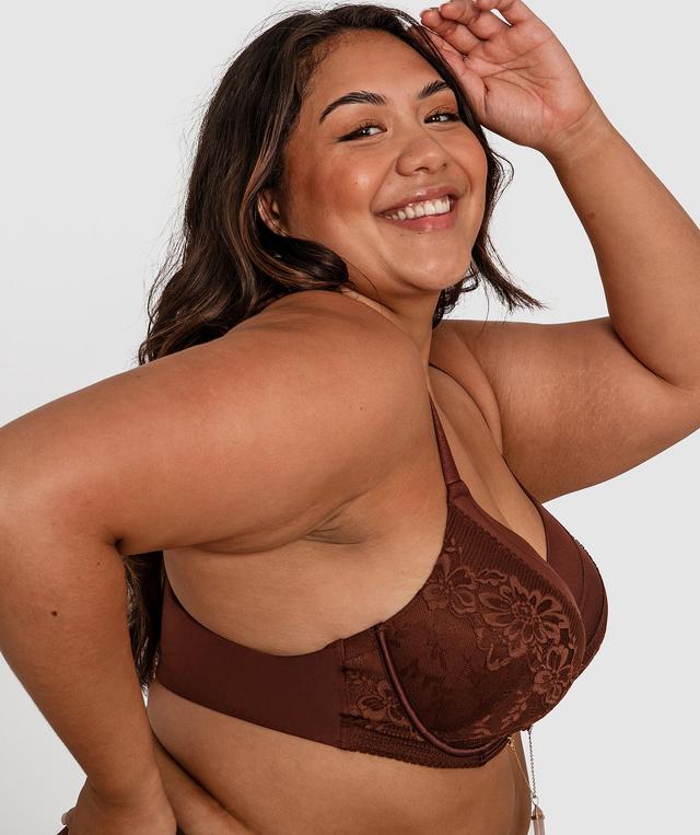 Cadence Full Cup Plunge Bra - Nude 6