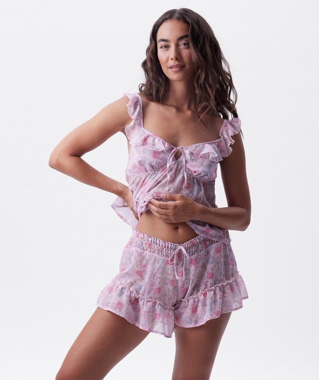 Camille Short - Print Floral