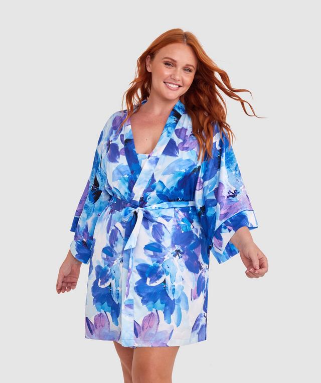 Cassandra Short Wrap - Print Floral
