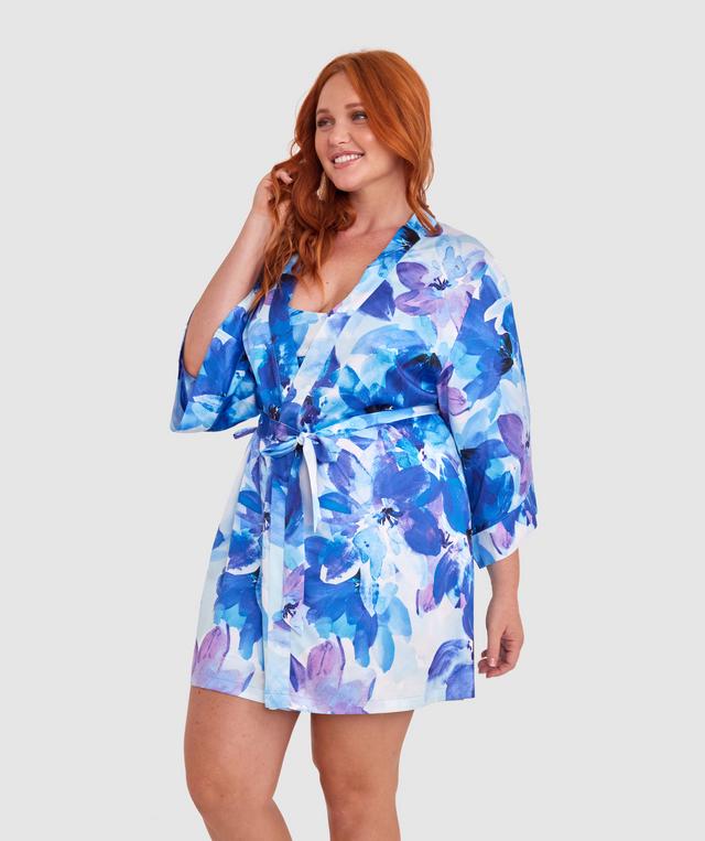 Cassandra Short Wrap - Print Floral