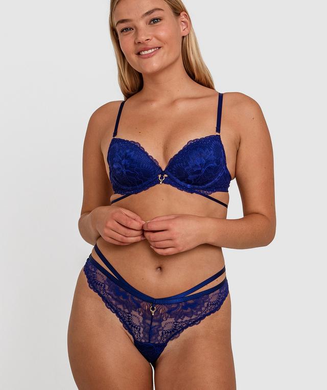 Cassidy Brazilian Knicker - Navy