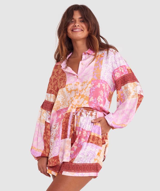 Cassidy Long Sleeve Shirt - Print