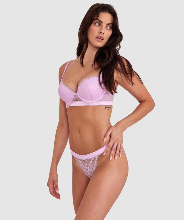 Celeste Push Up Bra - Lavender
