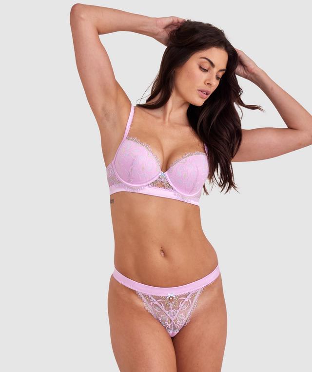 Celeste Push Up Bra - Lavender