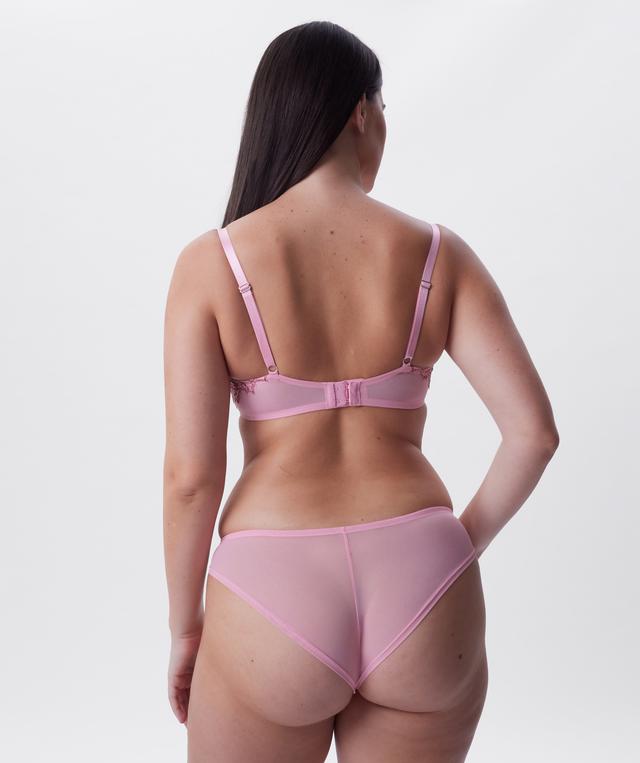 Chantalle Unlined Demi Bra - Pink