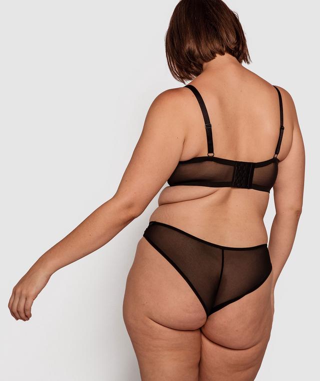 Charmenie Brazilian Knicker - Black