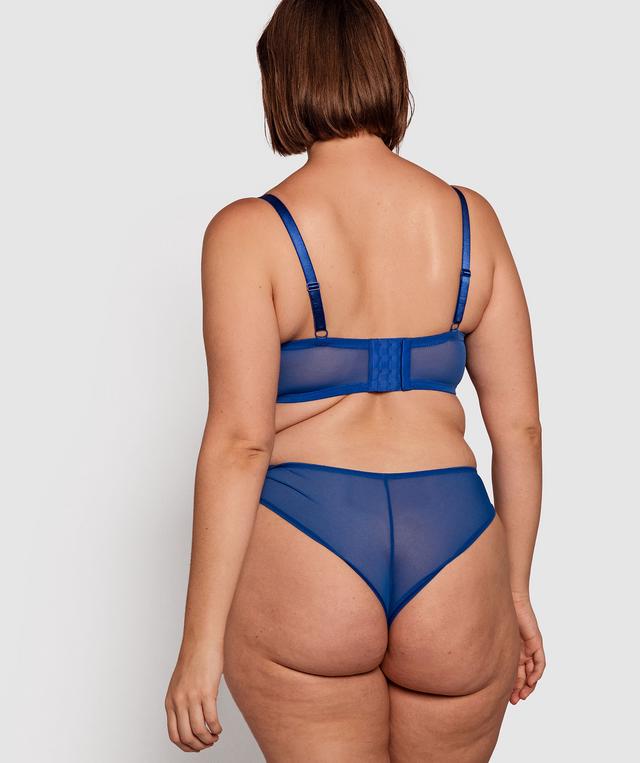 Charmenie Brazilian Knicker - Cobalt Blue