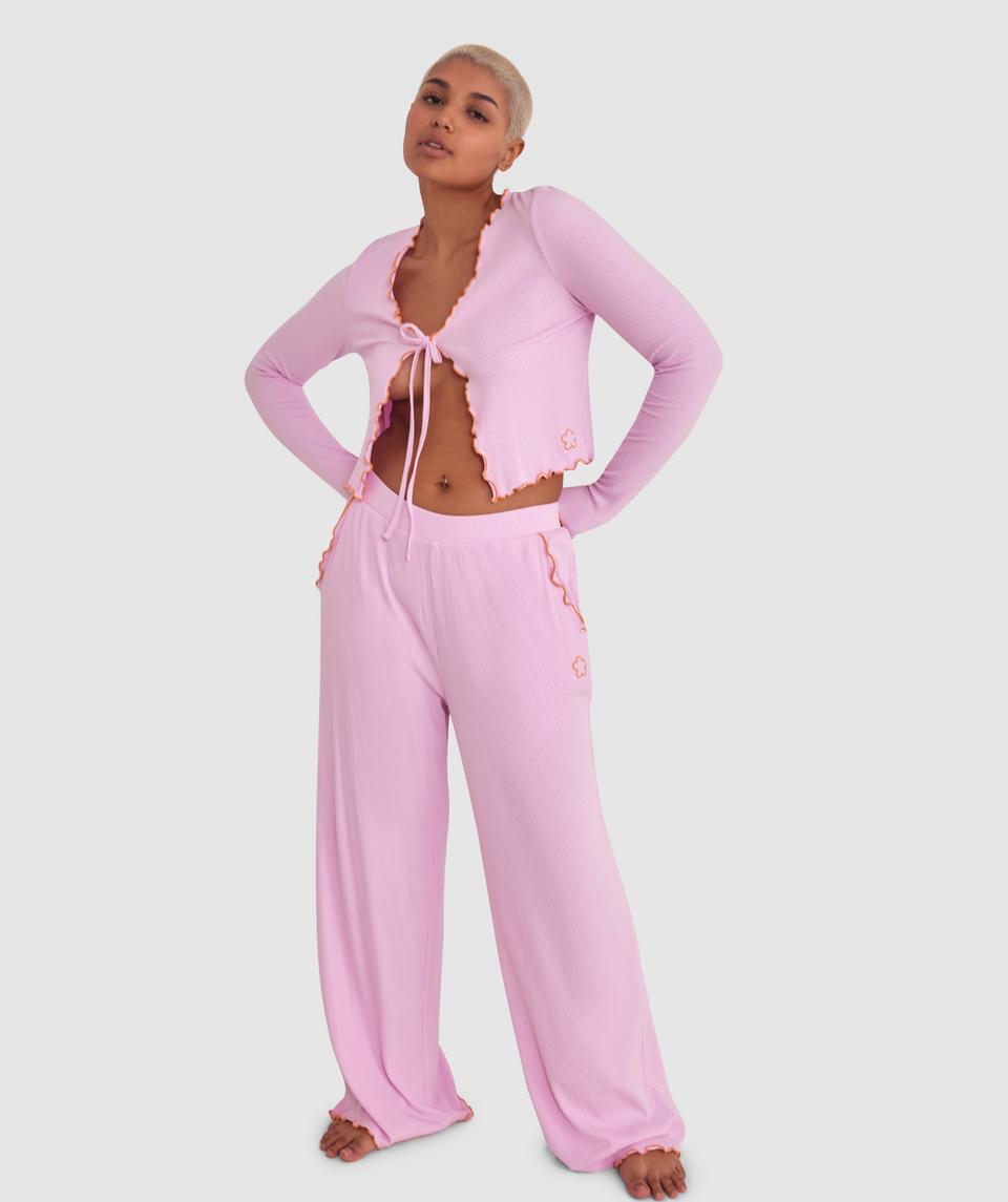 Chelsea Long Pant - Pale Pink