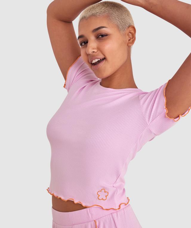 Chelsea Short Sleeve - Pale Pink