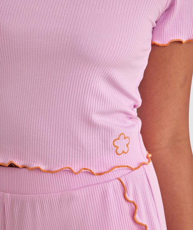 Chelsea Short Sleeve - Pale Pink
