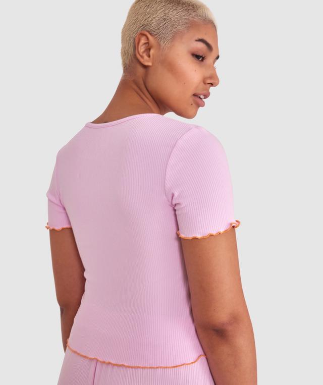 Chelsea Short Sleeve - Pale Pink