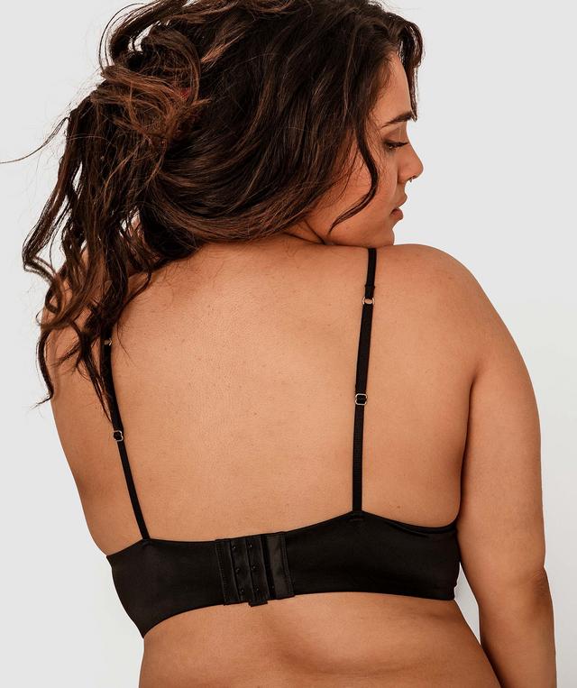 Cher Triangle Bralette - Black
