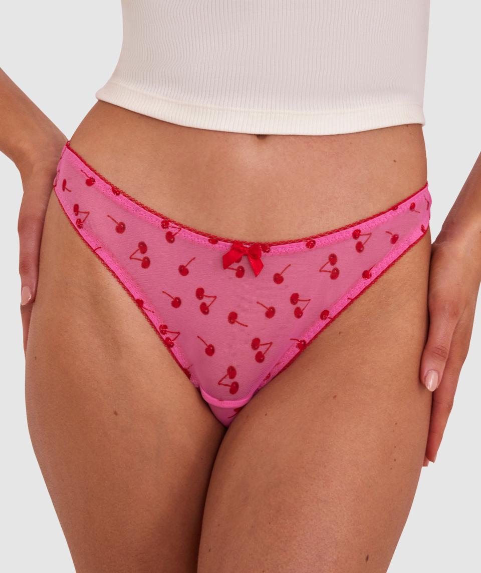Cherie V String - Print