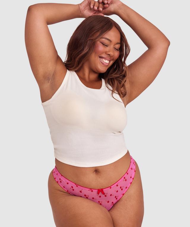 Cherie V String - Print