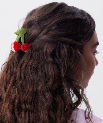 Cherry Hair Clip - Multi Colour (Multi Colour)