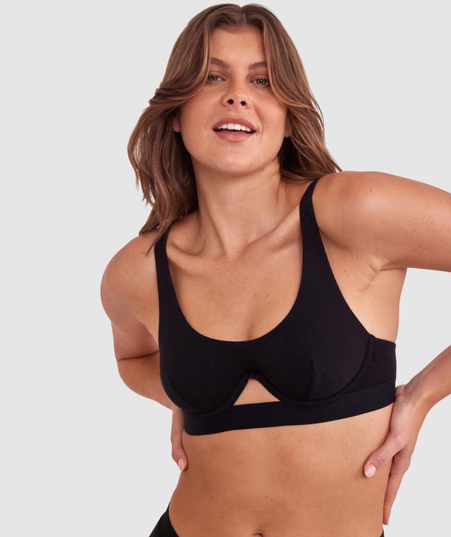 Chill Balconette Bra - Black