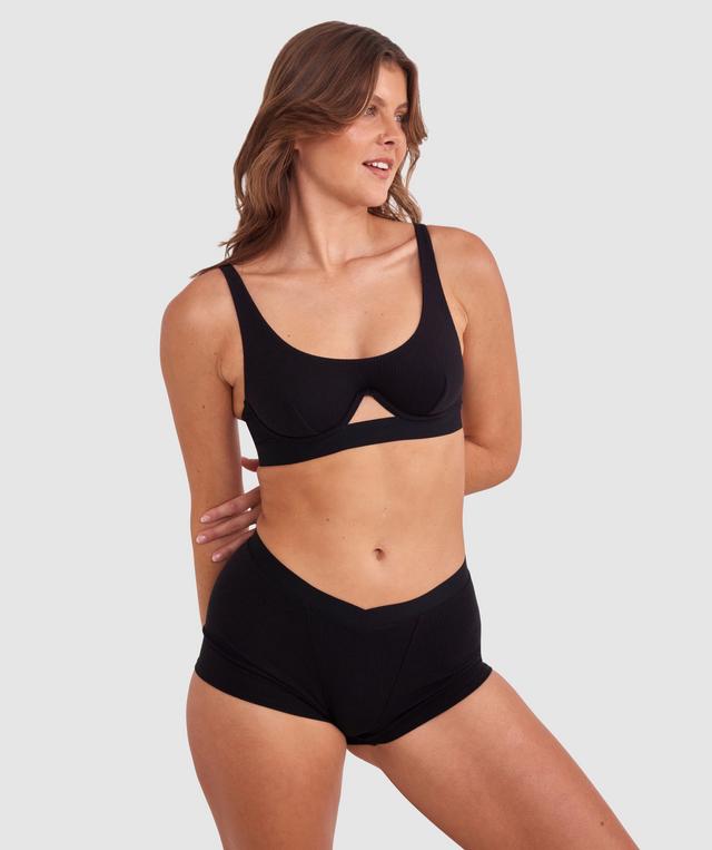 Chill Balconette Bra - Black
