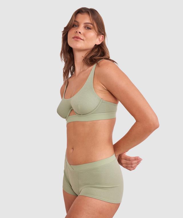 Chill Balconette Bra - Khaki