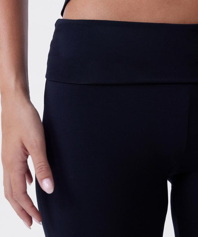 Chill Out Foldover Pant - Black