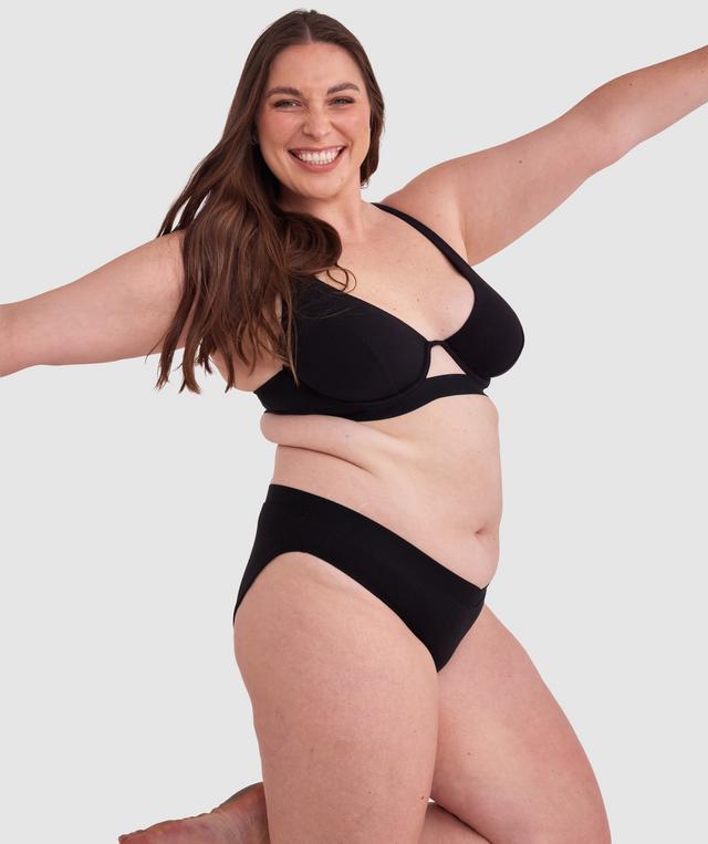 Chill Plunge Bra - Black