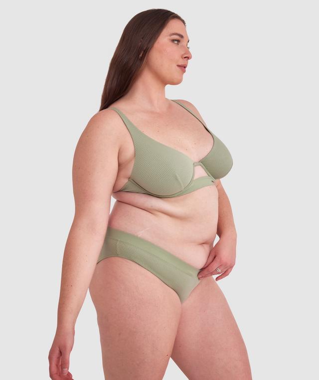 Chill Plunge Bra - Khaki