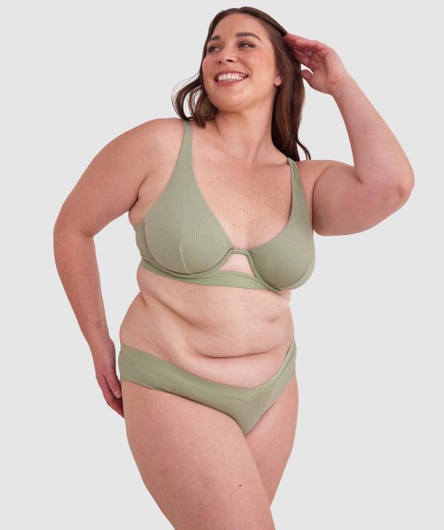Chill Plunge Bra - Khaki