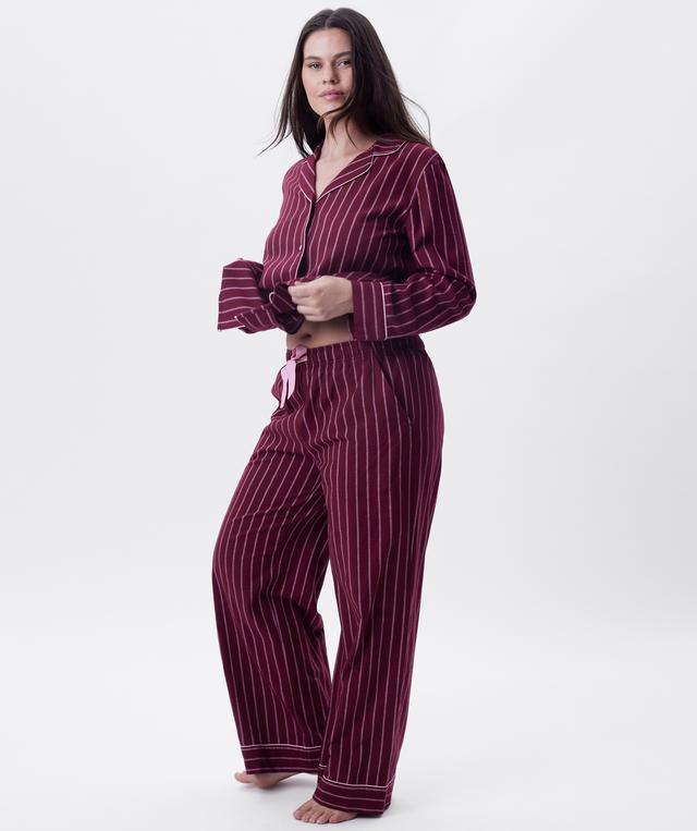 Claire Long Pant - Print Stripe