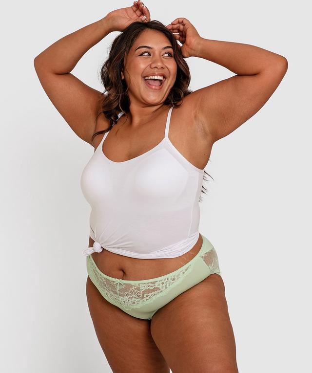 Classique Full Brief - Pastel Green