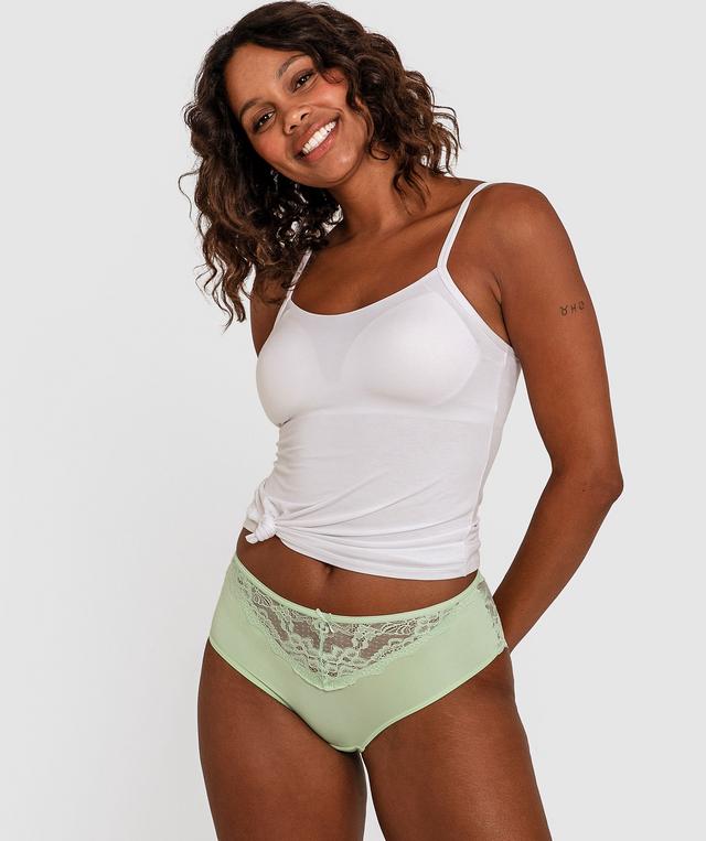 Classique Full Brief - Pastel Green