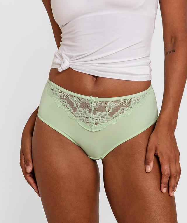 Classique Full Brief - Pastel Green