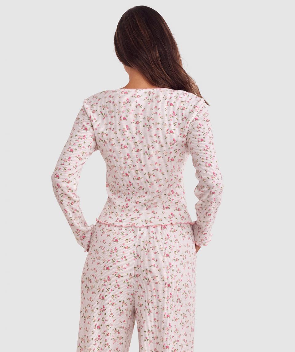 Claudia Long Sleeve - Print Ditsy Floral
