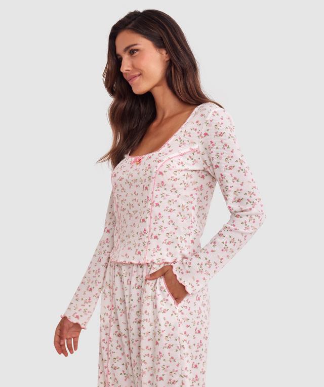 Claudia Long Sleeve - Print Ditsy Floral